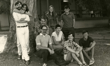 Gay and Lesbian Association members in 1984.