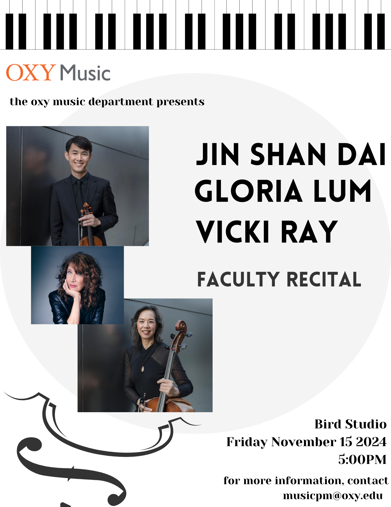 20241115 faculty recital poster