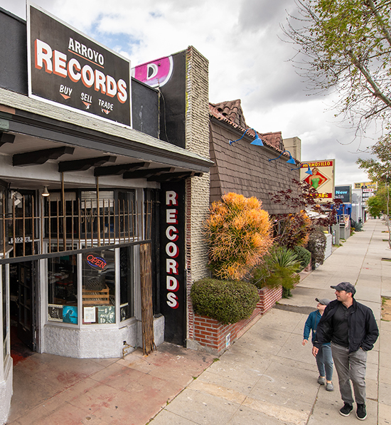 Arroyo Records in Highland Park.