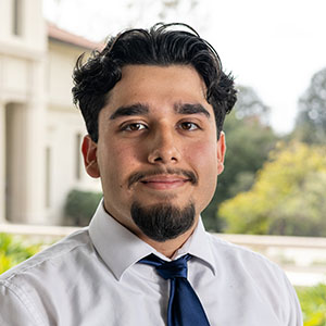 Occidental College student and Obama Scholar Jose Bustamante headshot