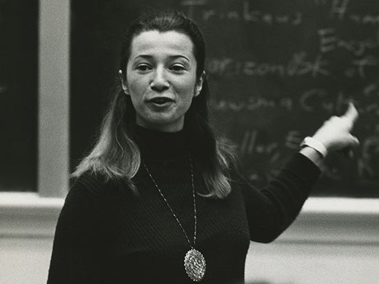 Professor of History Maryanne Horowitz in the 1970s.