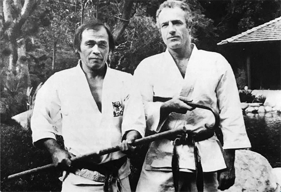 Kubota worked with actor James Caan on The Killer Elite (1975).