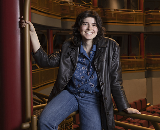Theater and performance studies major Wren Andres ’24