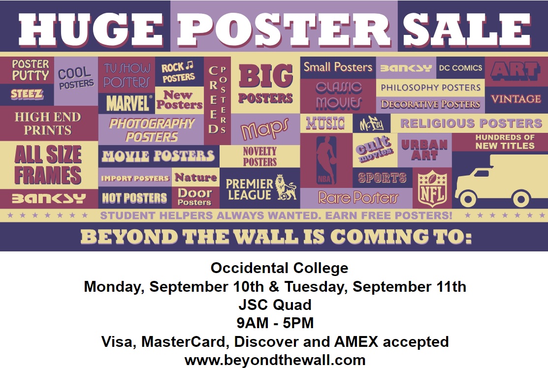 Image for Poster Sale - Decorate your dorm Event