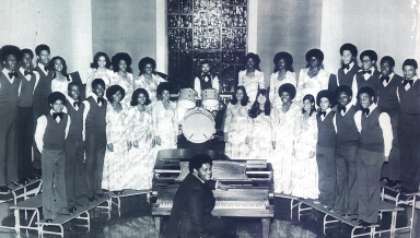 The Occidental Gospel Choir in 1975.