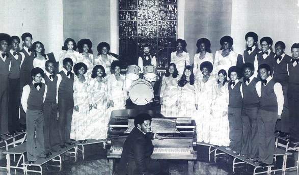 The Occidental Gospel Choir in 1975.