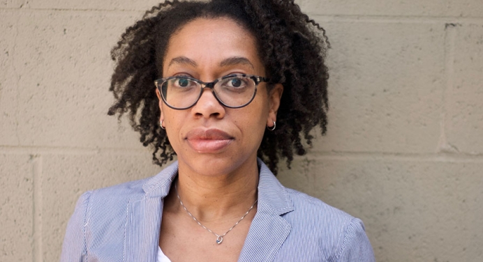 Occidental College Professor of Black Studies Erica Ball headshot