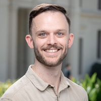 Occidental College faculty member Nicholas Grebe headshot